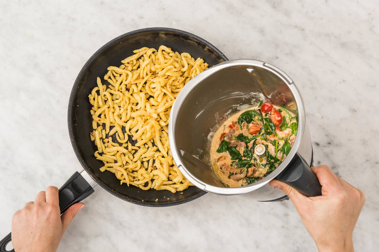 SPÄTZLE VOLLENDEN