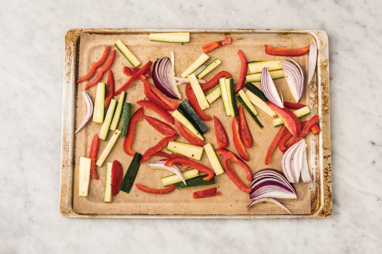 roast the veggies