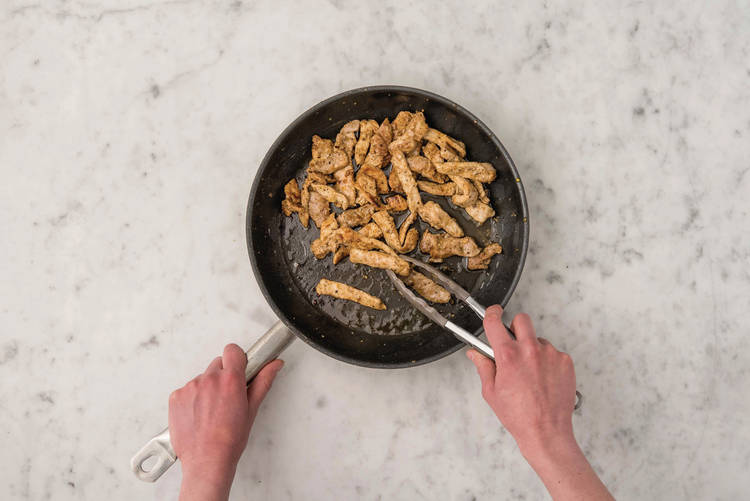 cook the pork
