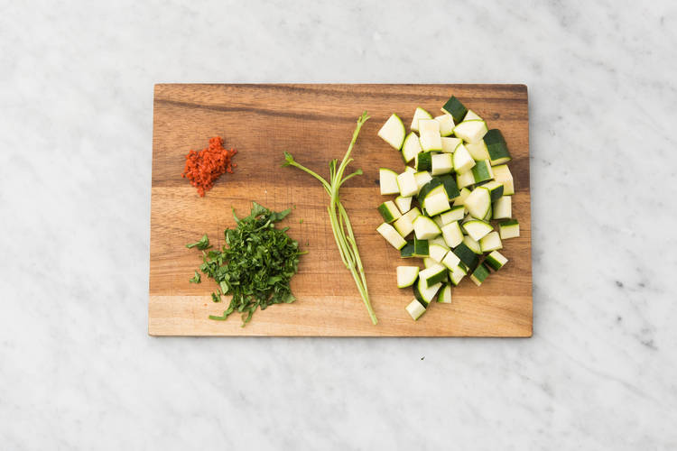 Découper les légumes