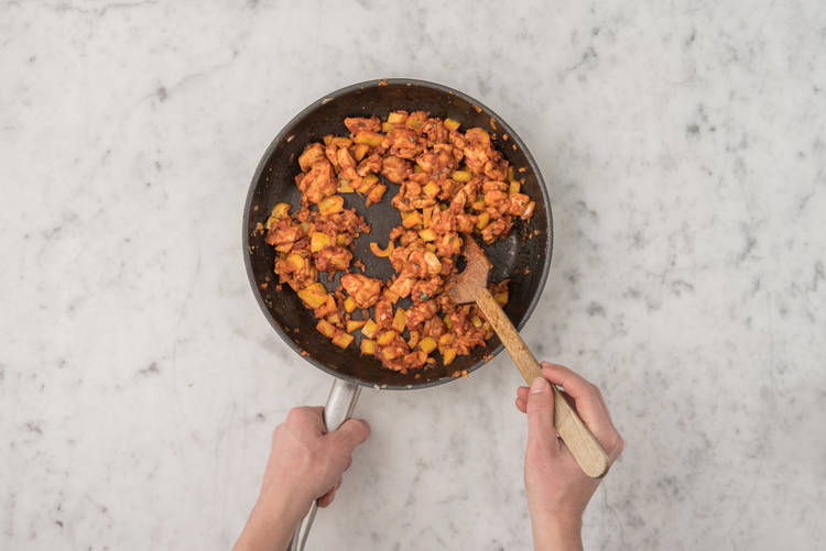 Faire sauter les légumes