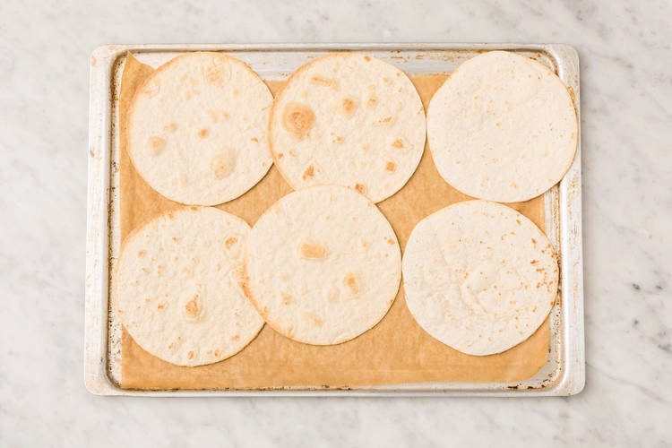 BAKE THE TORTILLAS