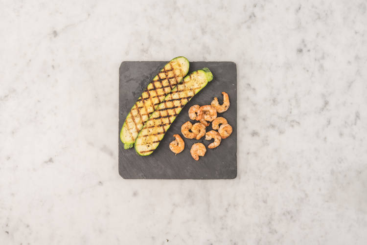 GRILL SHRIMP & ZUCCHINI