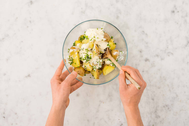 Bland kartoffelsalat
