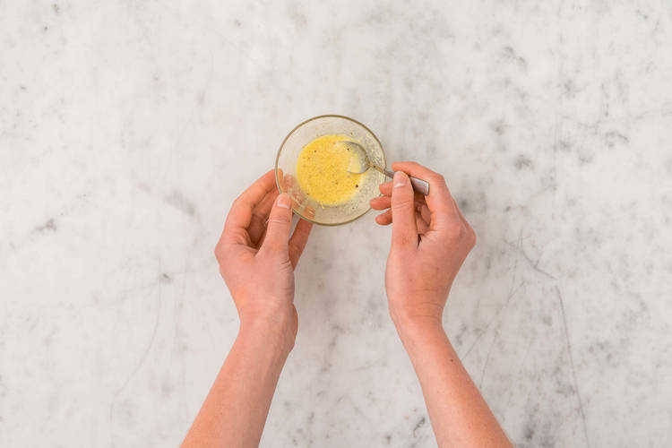 Bland sennepsdressing