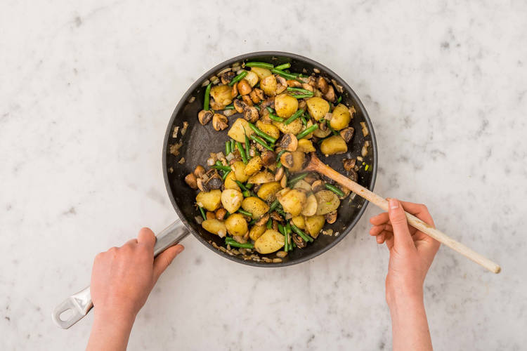 La poêlée de légumes