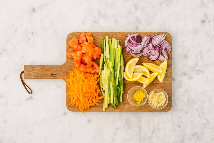 Förbered grönsaker