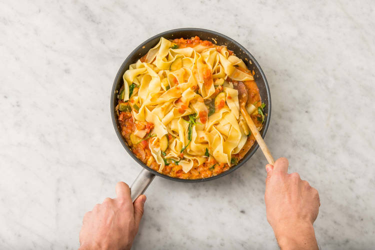 Blanda ner pasta