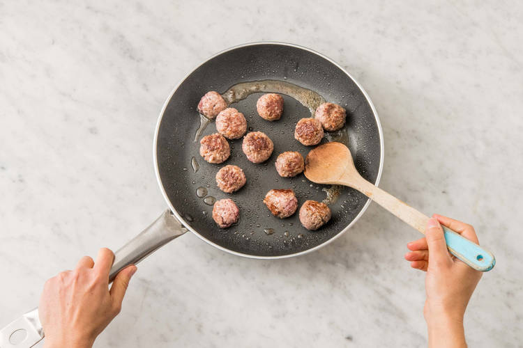 Stek köttbullar