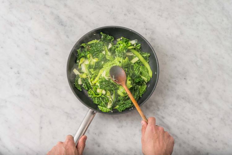 Stir-Fry the Greens