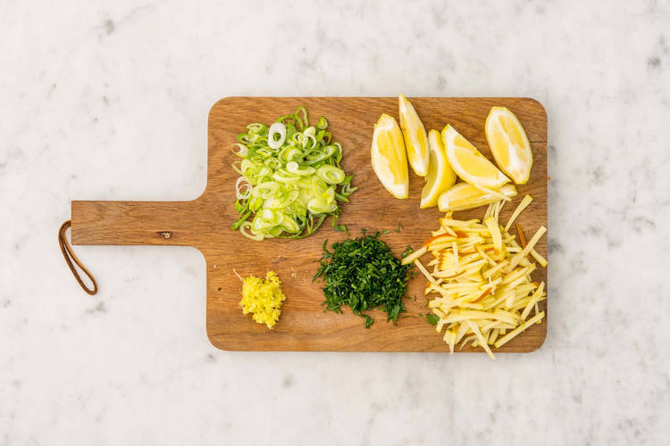 Forbered grøntsager