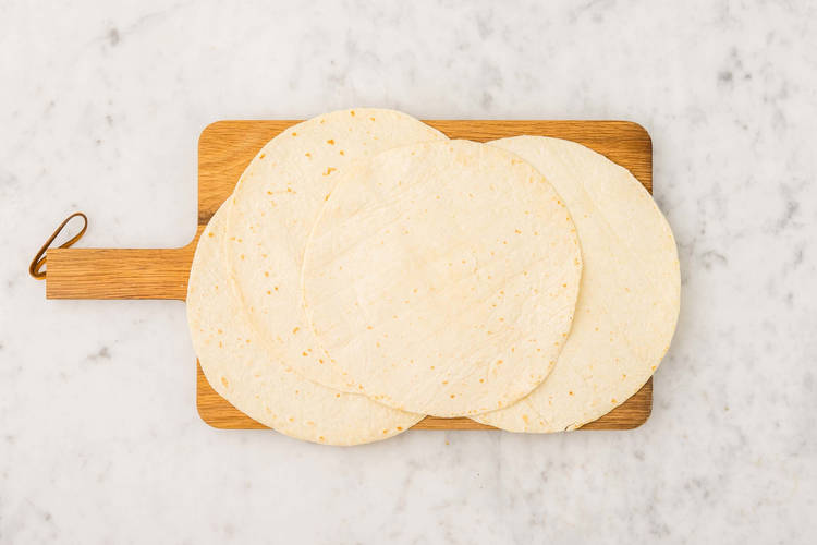 Varm tortillabrød
