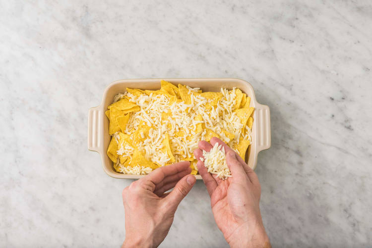 Varm tortillachips