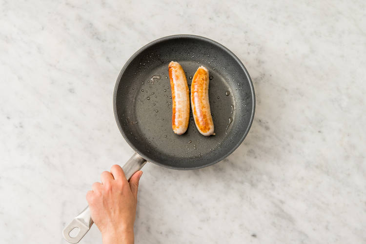 Cuire la saucisse