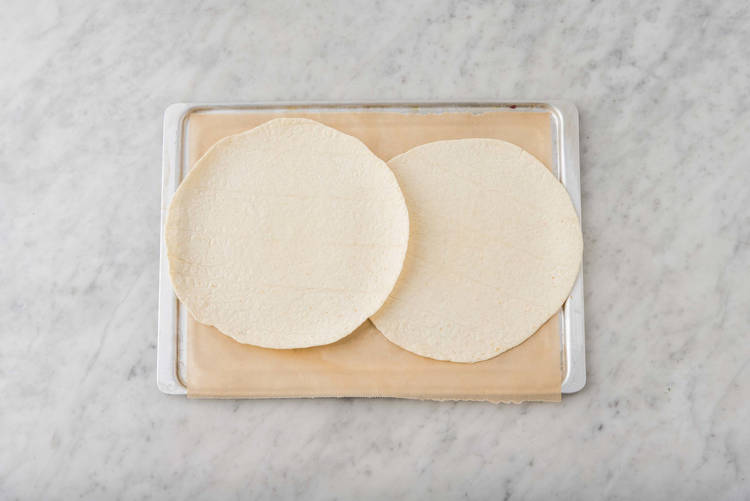 Värm tortillas