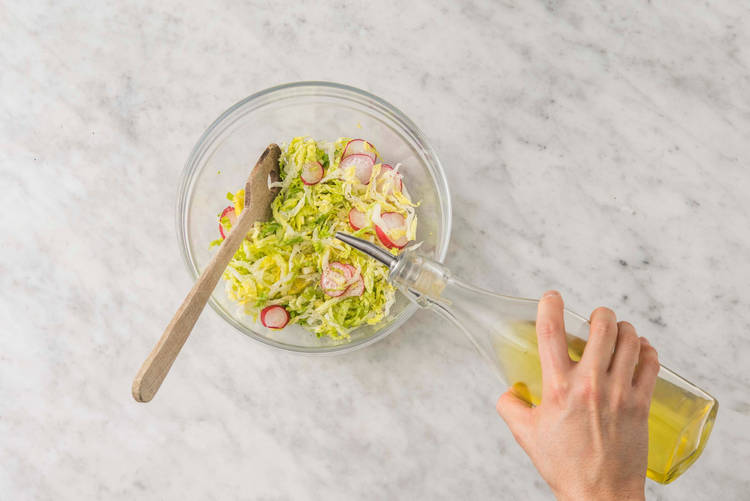 Förbered vårsallad