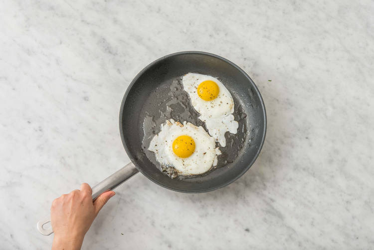 Stek bacon & ägg