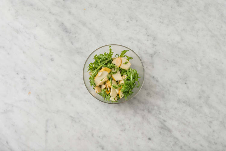 Förbered sallad