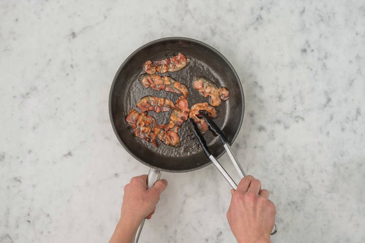 Cook the bacon