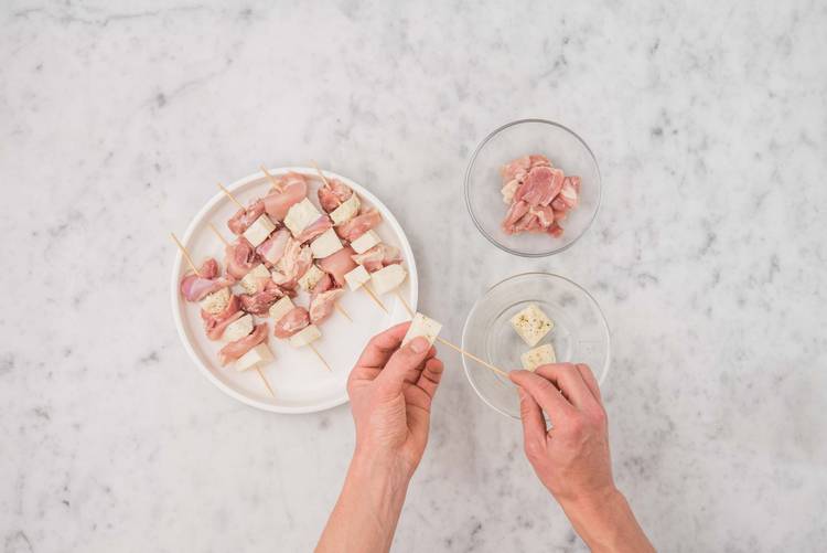 Make the Skewers