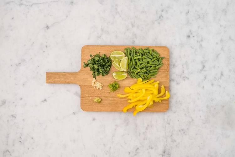 Chop the veg