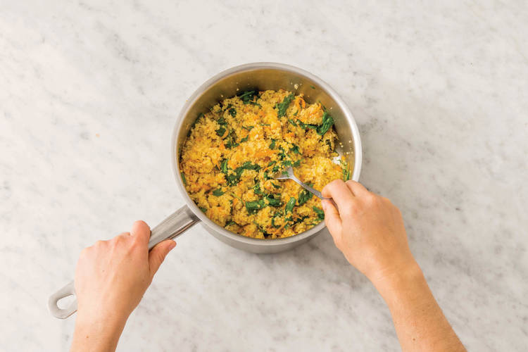 Finish the couscous
