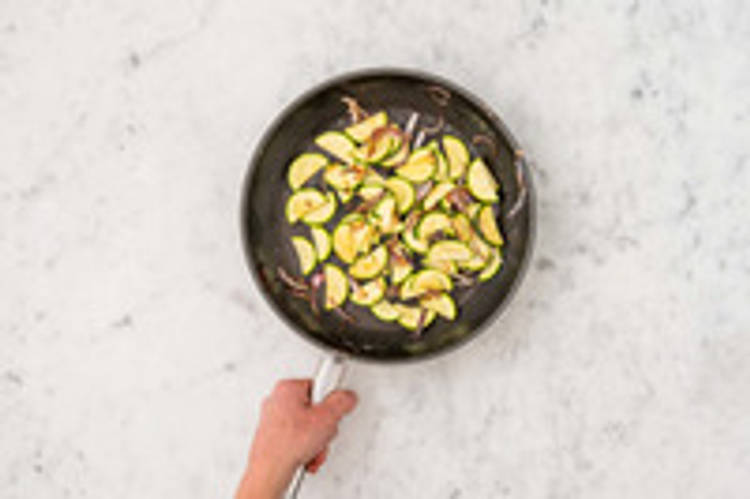 Cuire la courgette