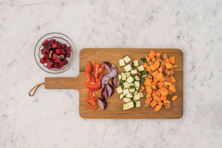 Prep the veggies