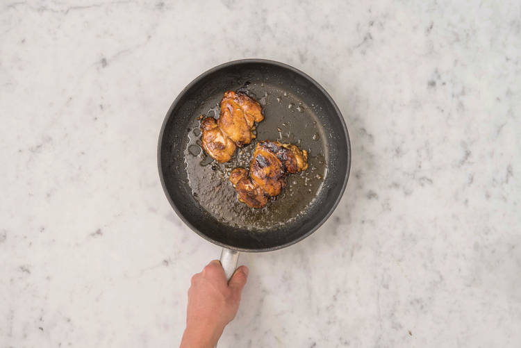 Cook the chicken