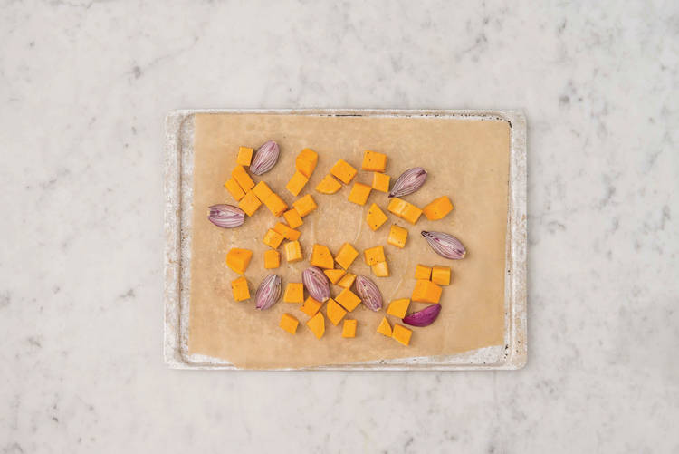 Roast the veggies