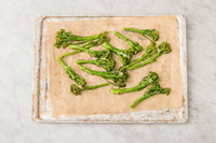 Enfourner les broccolini