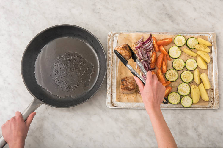 SCHWEINEFILETS BRATEN