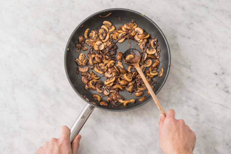 Cook the Mushrooms