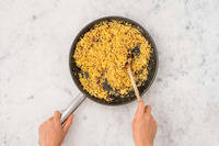 Cuire les condiments