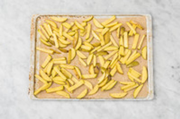 Préparer les frites