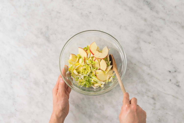 Förbered sallad