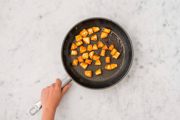 Cuire l'halloumi