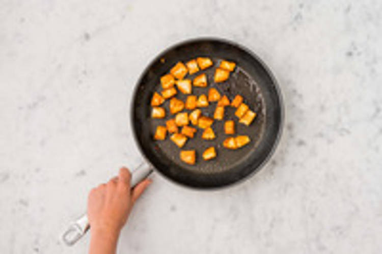 Halloumi bereiden