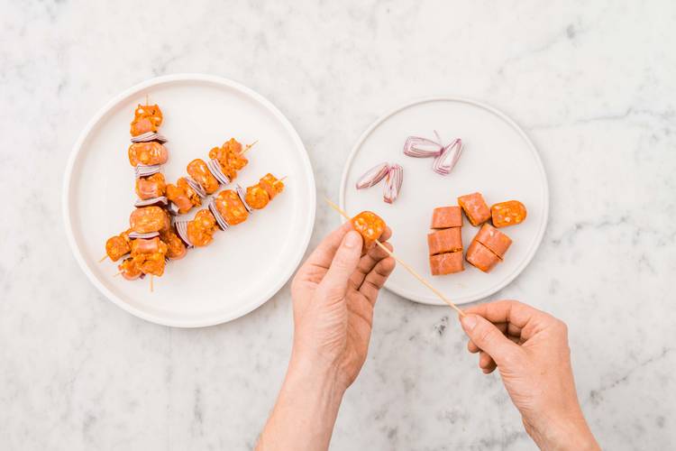 Make the Skewers