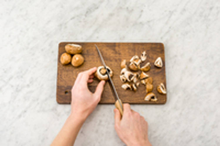 Champignons bakken