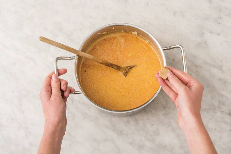 Start the curry