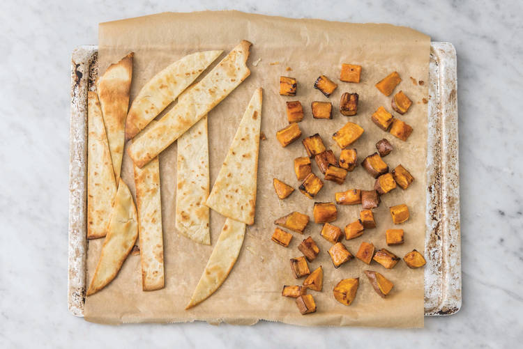 Make the chapati flatbreads