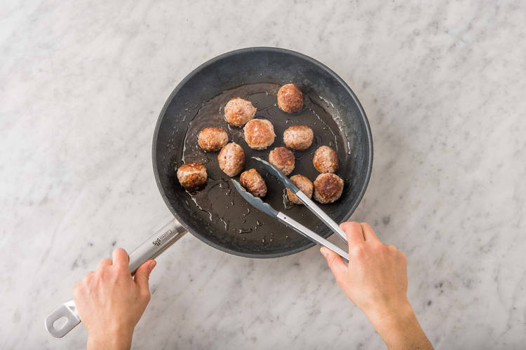 Stek köttbullar