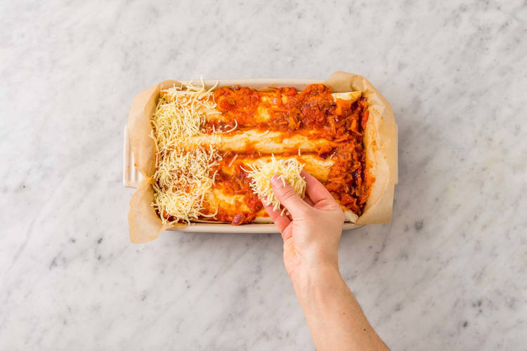 Tillaga enchiladas
