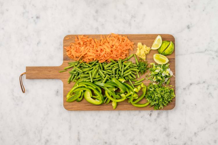 Prep the veg