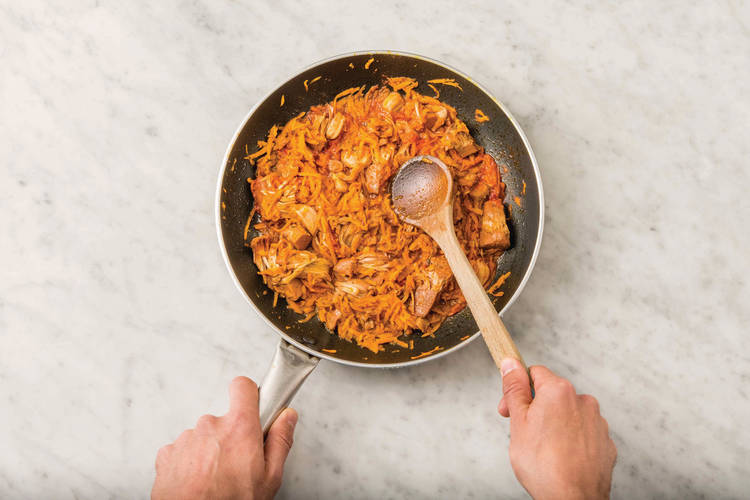 Cook the jackfruit