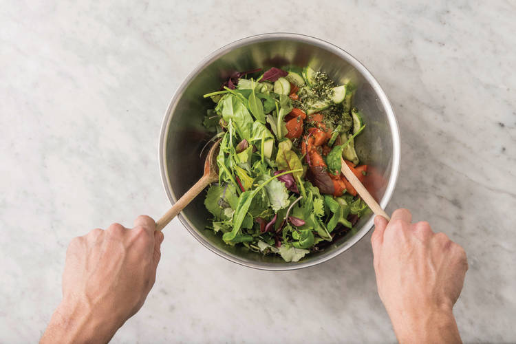 MAKE THE SALAD