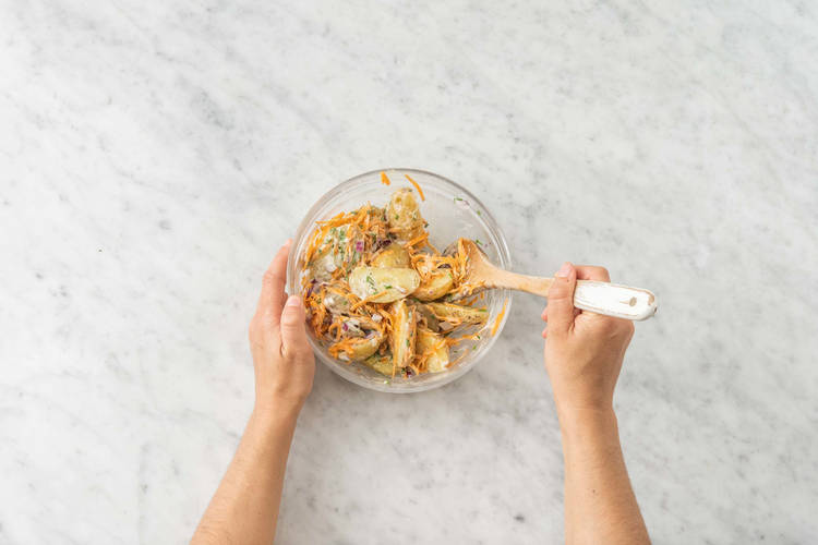 Bland kartoffelsalat