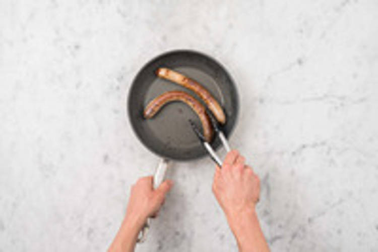 Cuire les merguez