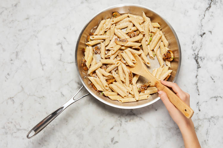 Make Sauce and Mix Pasta